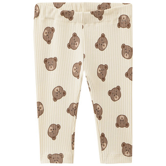 Newborn Leggings mit Rippstruktur