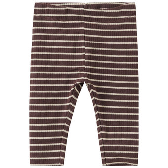 Newborn Leggings mit Rippstruktur