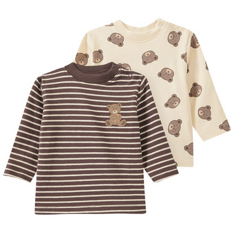 2 Newborn Langarmshirts im Set