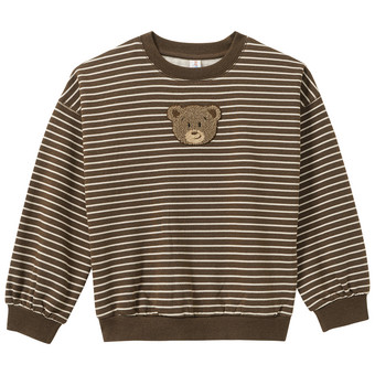 Kinder Sweatshirt mit Bären-Print