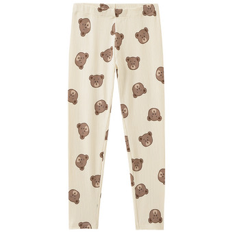 Kinder Leggings mit Rippstruktur
