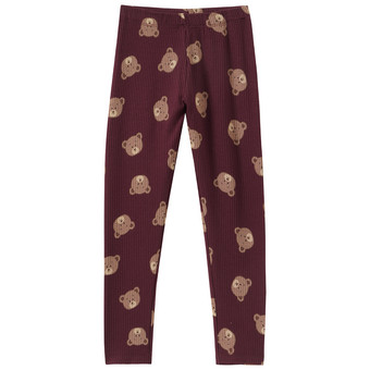 Kinder Leggings mit Rippstruktur