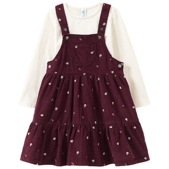 Baby Set mit Latzkleid und Shirt