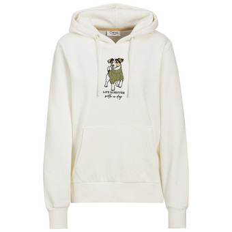 Damen Hoodie mit Applikation