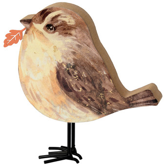 Deko-Vogel aus Holz