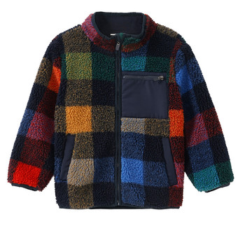 Jungen Teddyjacke bunt kariert