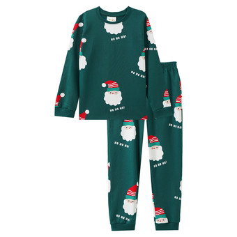 Jungen Weihnachtsschlafanzug mit Print
