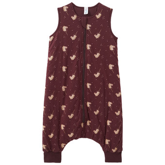 Baby Schlafoverall mit Bein und Allover-Print