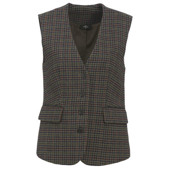 Damen Weste mit Jacquard-Muster