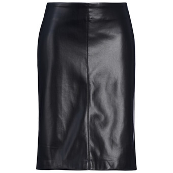 Damen Rock aus Lederimitat