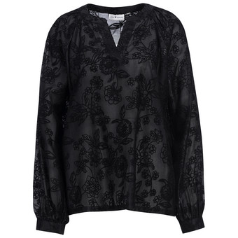 Damesblouse met borduursel