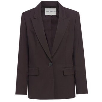 Damesblazer met reverskraag