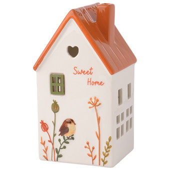LED-Haus mit Herbst-Motiv