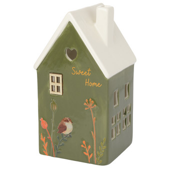 LED-Haus mit Herbst-Motiv