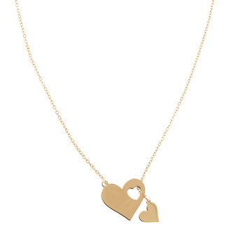 Damen Kette mit Herz-Anhänger