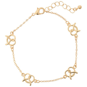 Damen Armband in Brezel-Form
