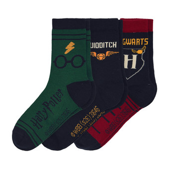 3 Paar Harry Potter Socken im Set