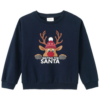 Kinder Weihnachtssweatshirt mit Print