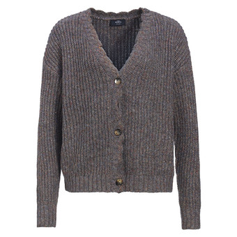 Damesvest met effectgaren
