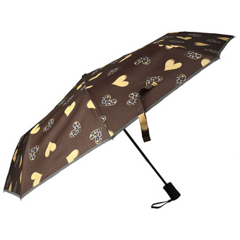 Regenschirm mit Herzchen-Muster