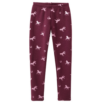 Mädchen Thermo-Leggings mit Pferde-Allover
