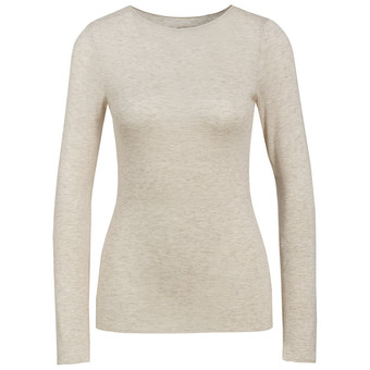 Damen Langarmshirt mit Effektgarn