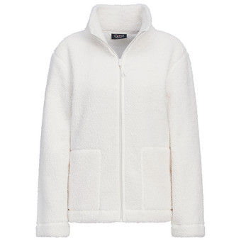 Damen Teddyjacke mit Stehkragen