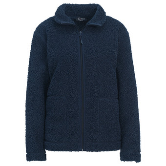 Damen Teddyjacke mit Stehkragen