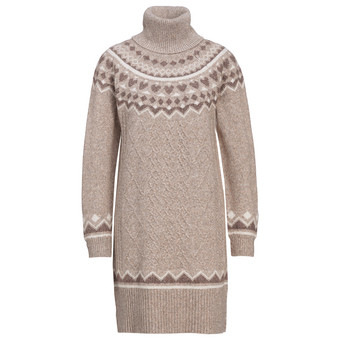 Damen Strickkleid mit Norwegermuster