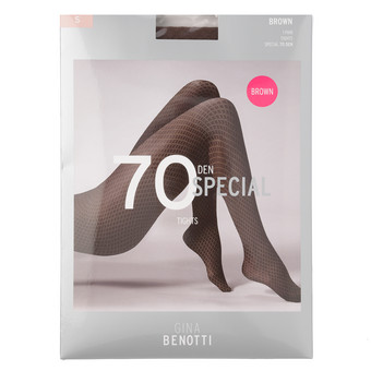 Damen Feinstrumpfhose mit Rautenmuster
