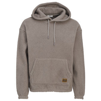 Herren Teddyhoodie mit Tunnelzug
