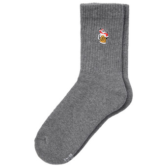 1 Paar Herren Weihnachtssocken mit Stickerei