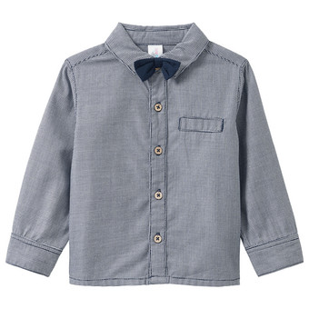 Baby Hemd mit Hahnentritt-Muster
