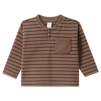 Baby Fleeceshirt im Streifen-Look