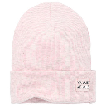 Baby Mütze mit Rippstruktur