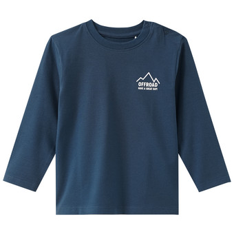Baby Langarmshirt mit Rücken-Print