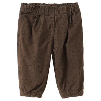 Babycordbroek met all-over-motief