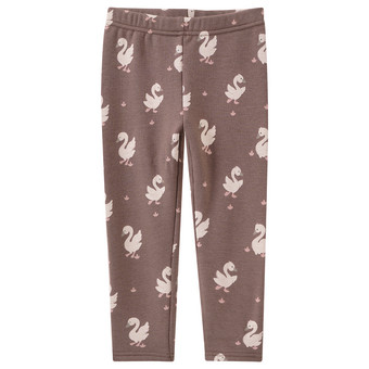 Baby Thermo-Leggings mit Schwan-Motiven