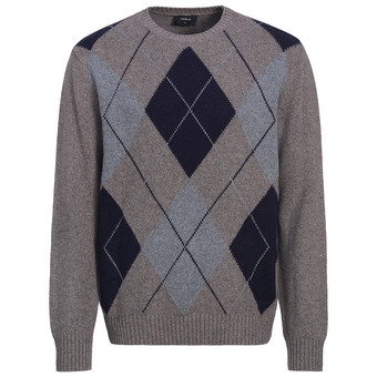 Herren Strickpullover mit Woll-Anteil