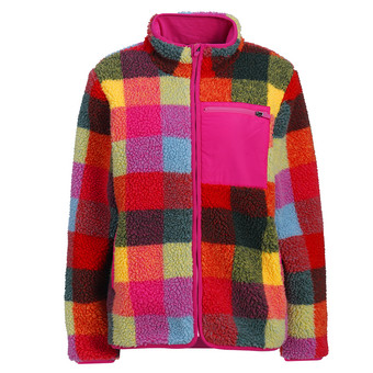 Damen Teddyjacke bunt kariert