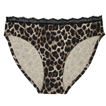 Damesslip met luipaardprint