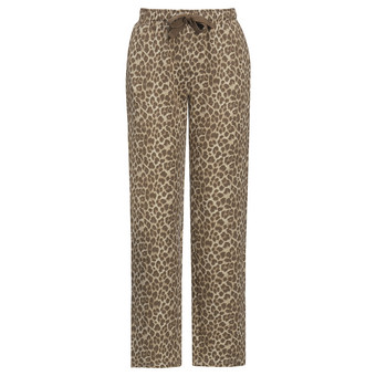 Damen Loungewear-Hose im Leo-Look