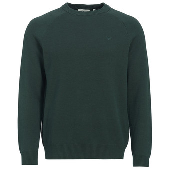 Herren Strickpullover mit kleiner Stickerei