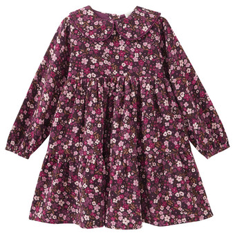 Mädchen Kleid im Millefleur-Look