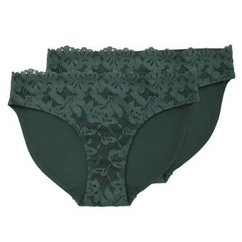 2 Damen Slips mit Spitze
