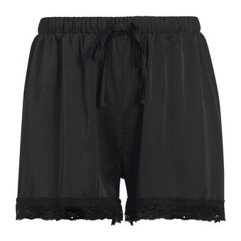 Damen Schlafshorts in Satin-Optik
