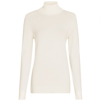 Damen Rollkragenpullover aus Feinstrick