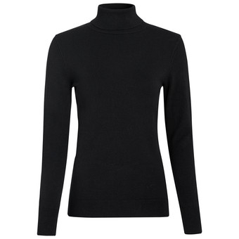 Damen Rollkragenpullover aus Feinstrick