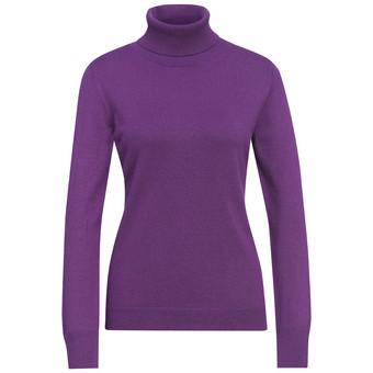 Damen Rollkragenpullover aus Feinstrick