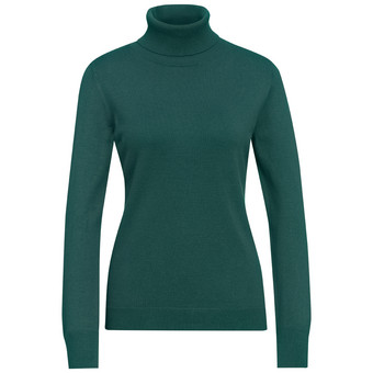 Damen Rollkragenpullover aus Feinstrick